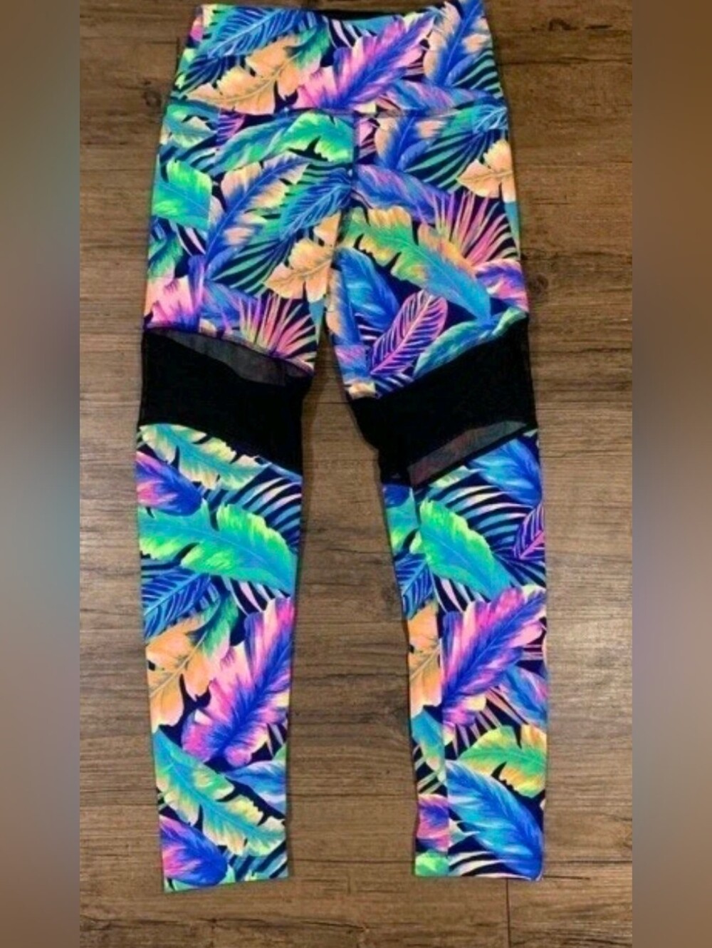 PINK VS Ultimate Tropical Print Leggings Size XS High Rise Workout